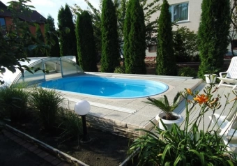 Монтаж композитного бассейна Премиум, Луховицы