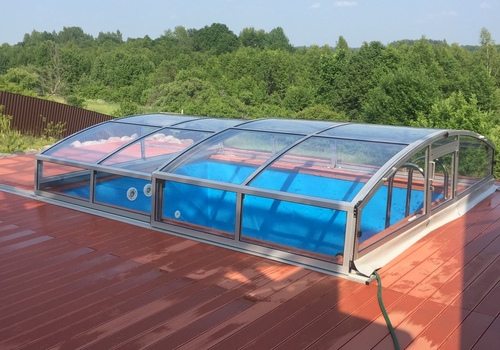 Монтаж композитного бассейна Престиж