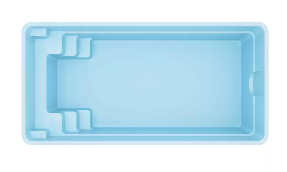 Композитный бассейн Эри 600 ECOLINE