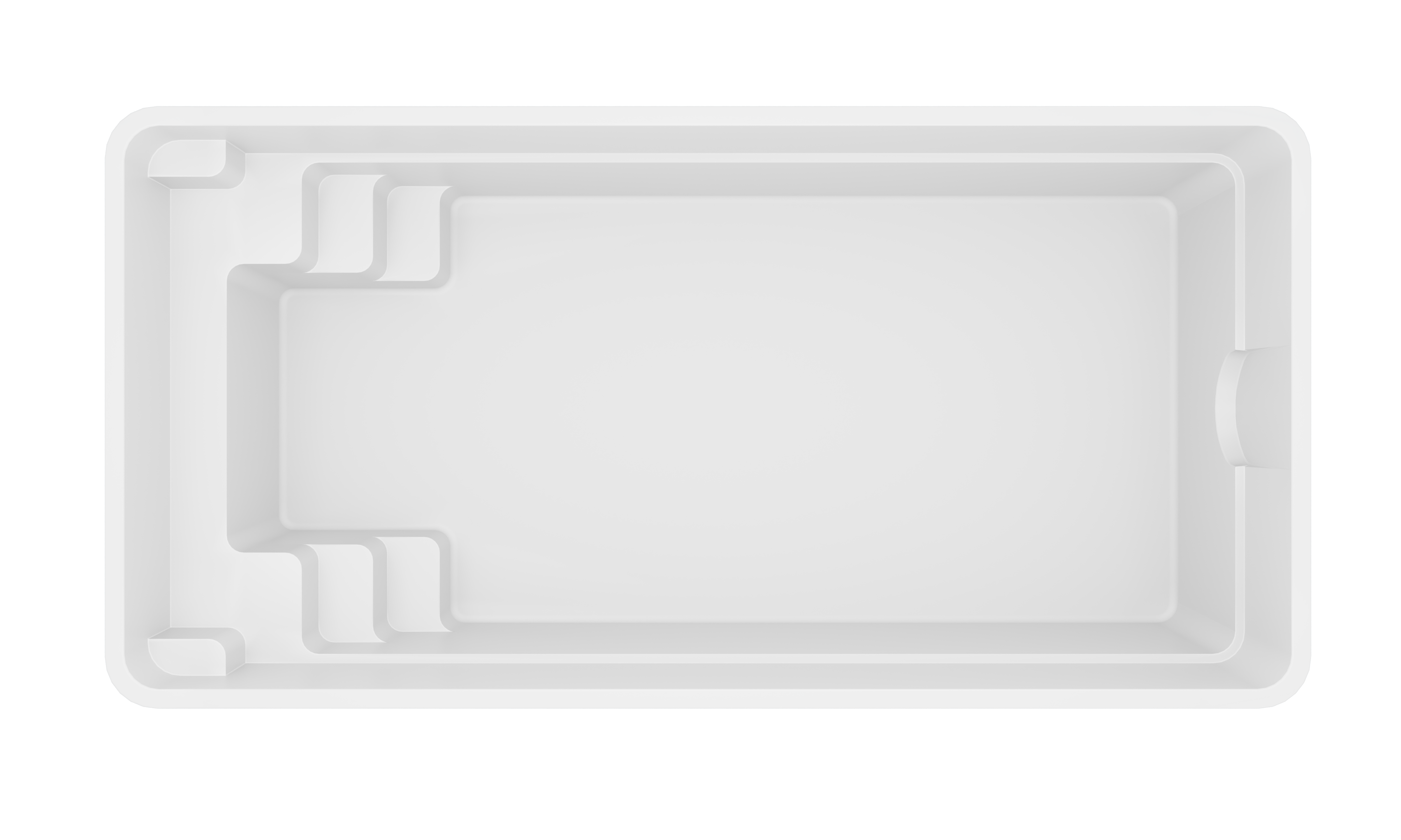 Композитный бассейн Эри 600 PREMIUM